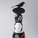 black bird 2, sculpture