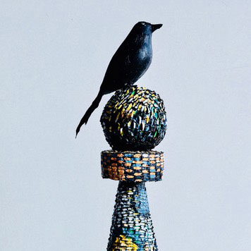 black bird 9, sculpture